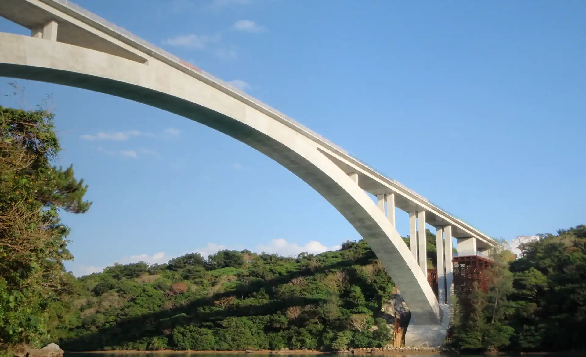 Bridge across the Strait