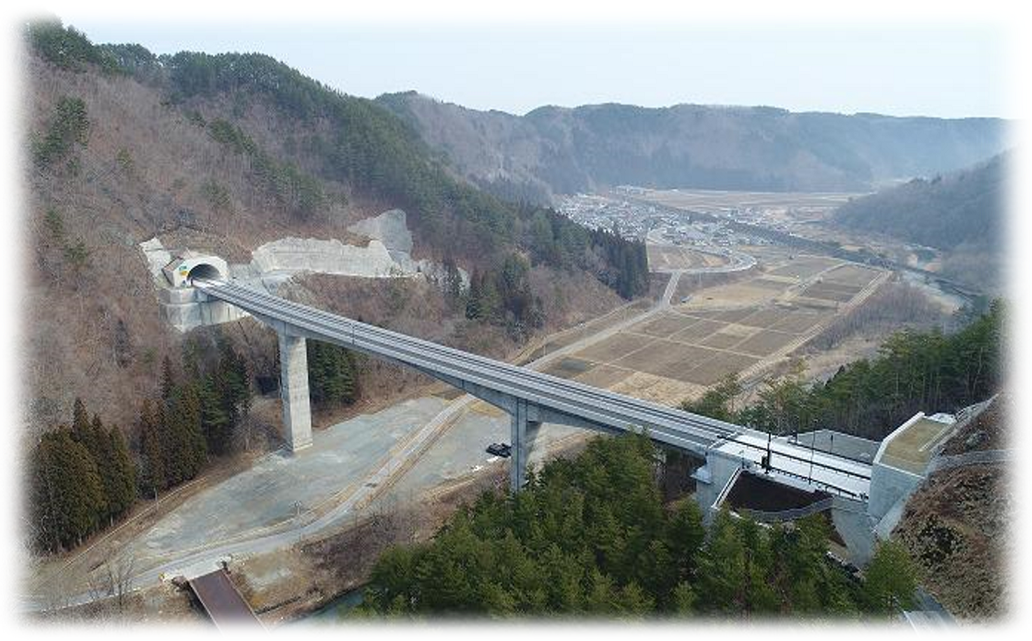 国道４５号　摂待道路工事