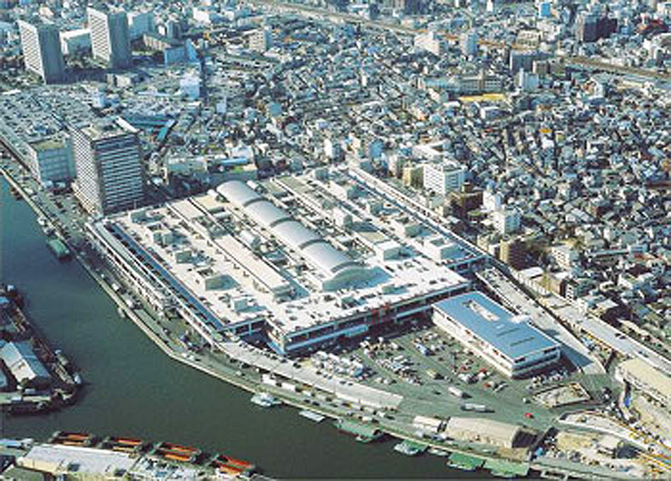 Main Building and other related buildings of Osaka City Central Wholesale Market