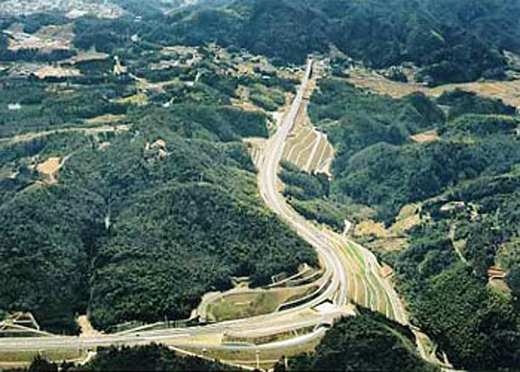 Shinji Junction, Chugoku Transversal Expressway 