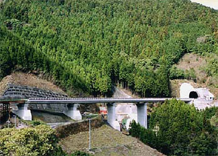 Hosonodaiichi Bridge, Kochi Expressway 
