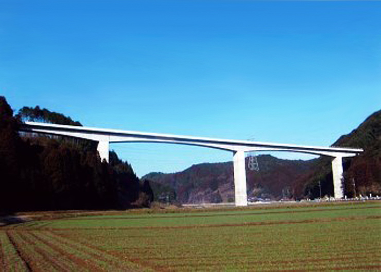 Saga Route 497 Yukiainogawa Bridge
