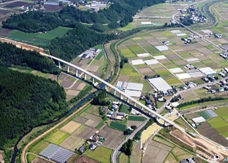Kiribarugawa Bridge, Higashi-Kyushu Expressway