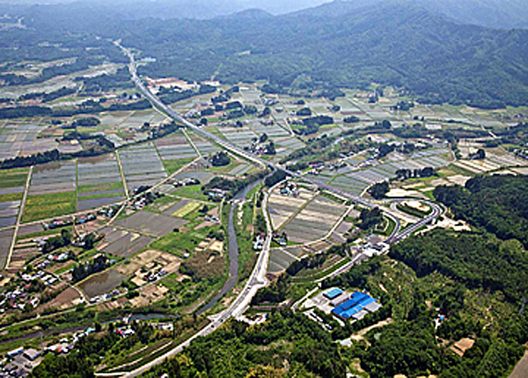 Joban Expressway Somaminami Construction