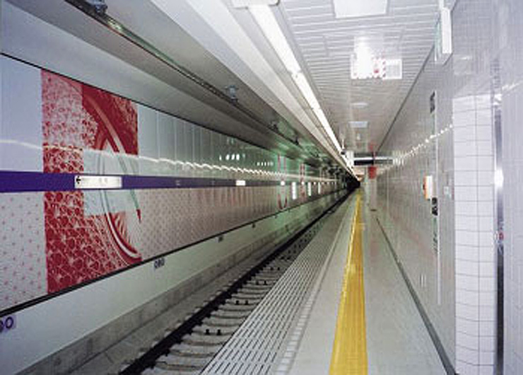 Sumiyoshi Station, Hanzomon Line of Tokyo Metro Subway