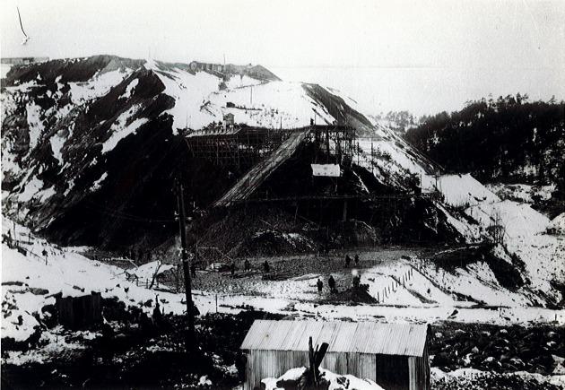 Mitsubishi Mining Osarizawa Mine Waste Pond Dam Restoration