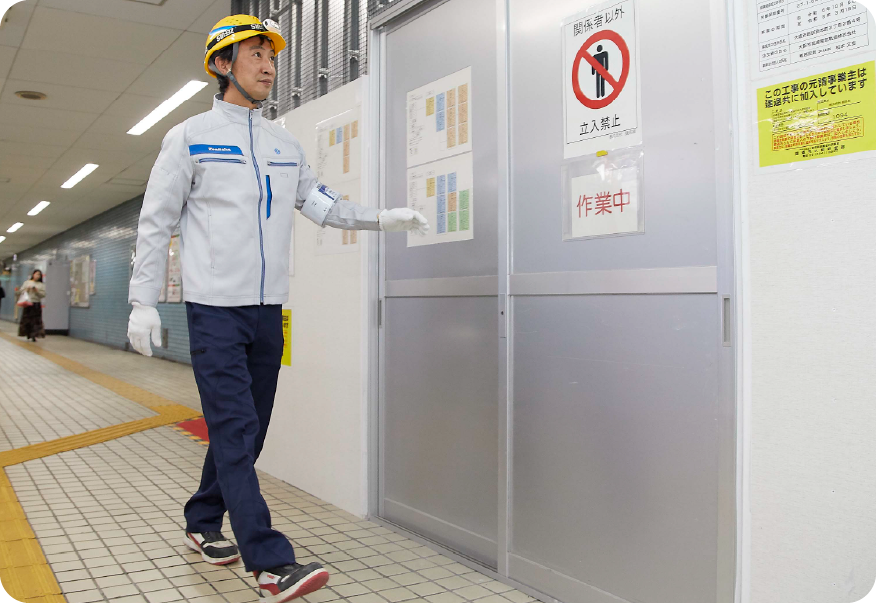 大阪支社土木部土木課小椋健史さん（2018年入社）