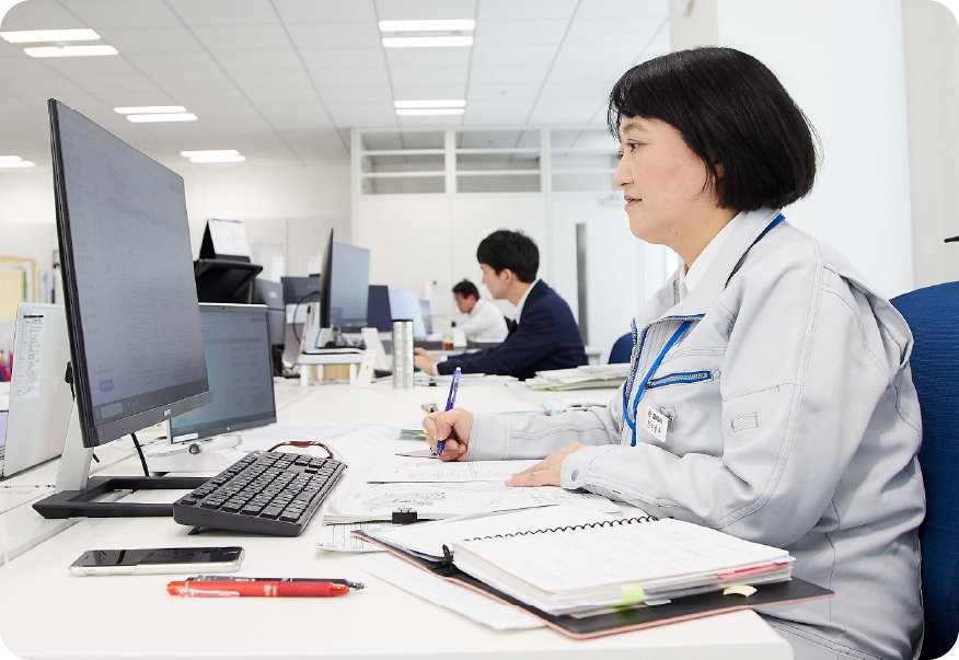 大阪支社土木部土木課小椋健史さん（2018年入社）