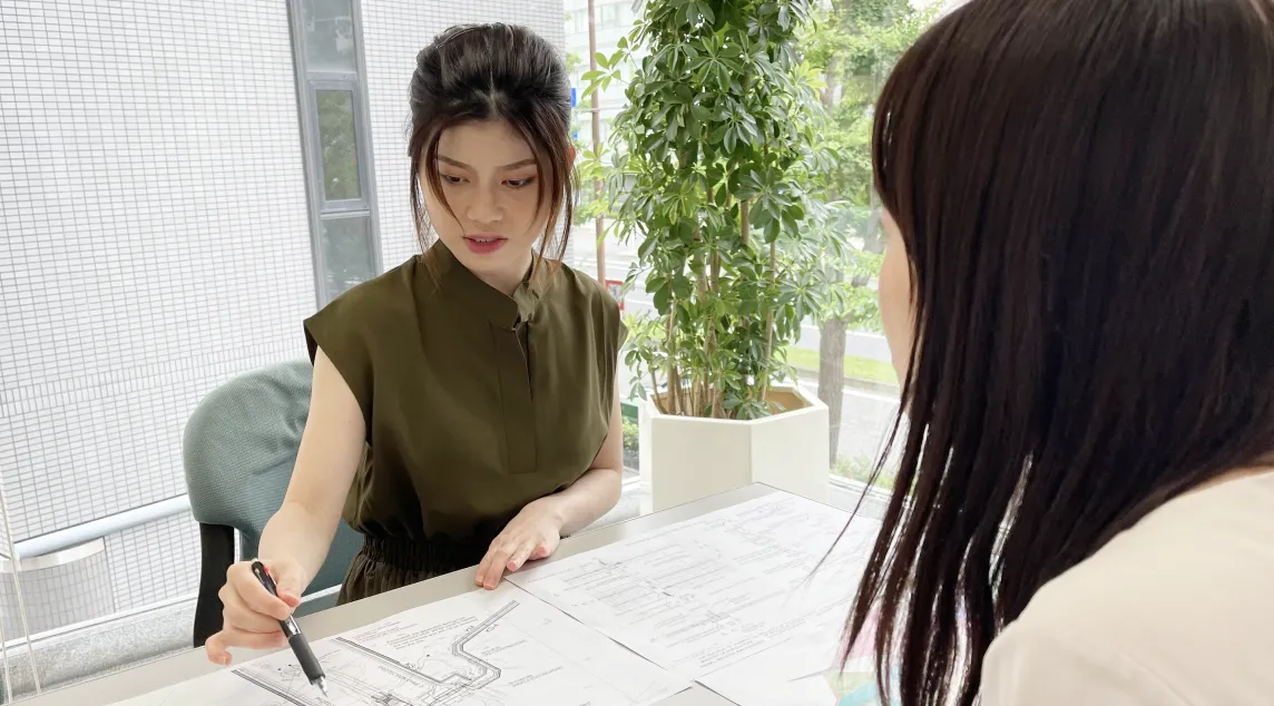 派遣から正社員となり、いずれは管理職を目標にの画像