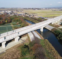 2021年竣工 北陸新幹線 動橋川橋梁