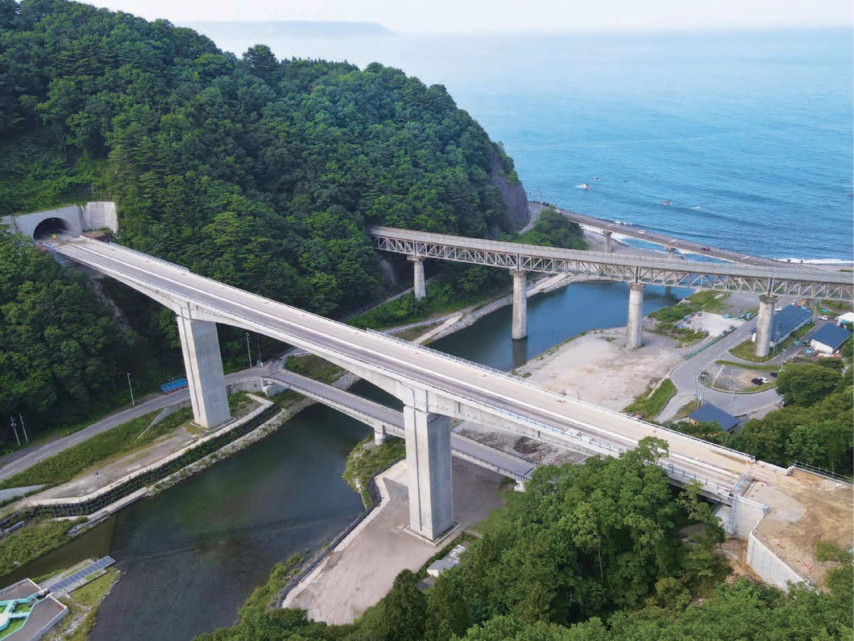 国道45号 下安家大橋