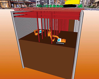 3D施工計画(掘削)