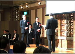 BCS賞授賞式（2011年11月18日）