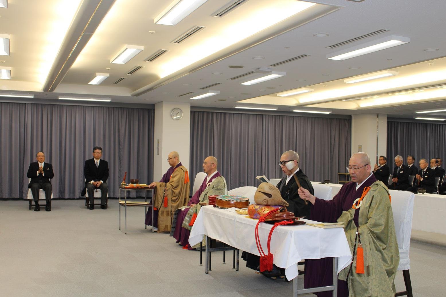 先賢物故者の慰霊祭