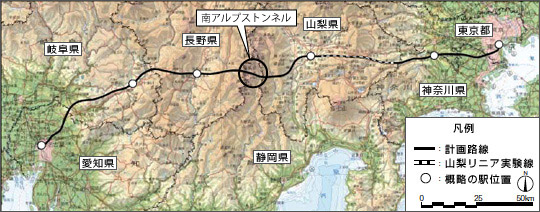 平面図「JR東海HP資料を一部加工」