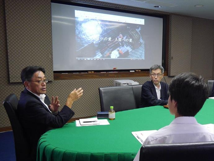 高校生の企業訪問学習