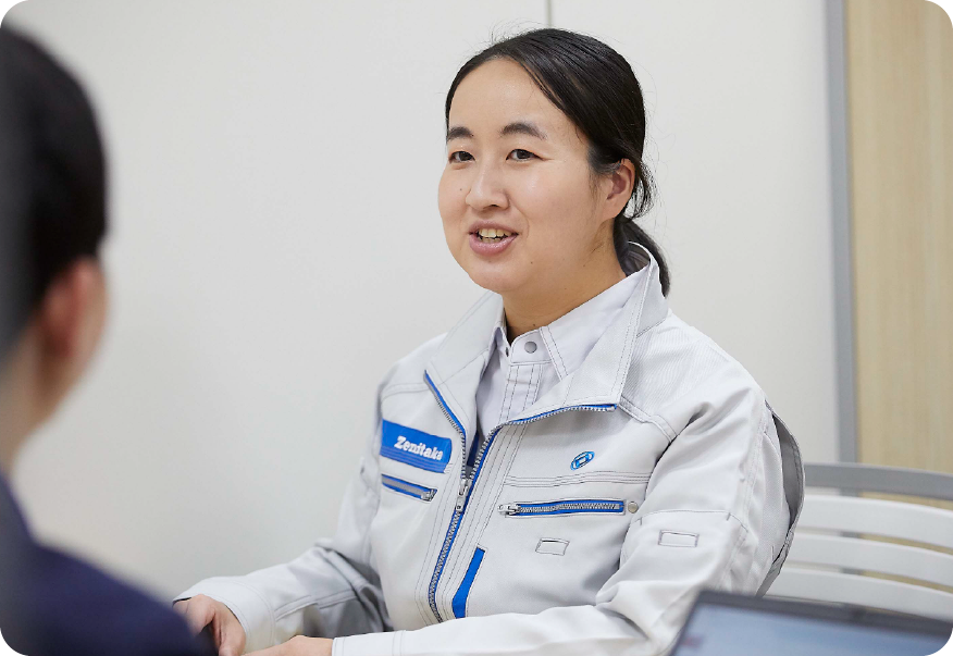 大阪支社建築部設備課濵﨑幸子さん