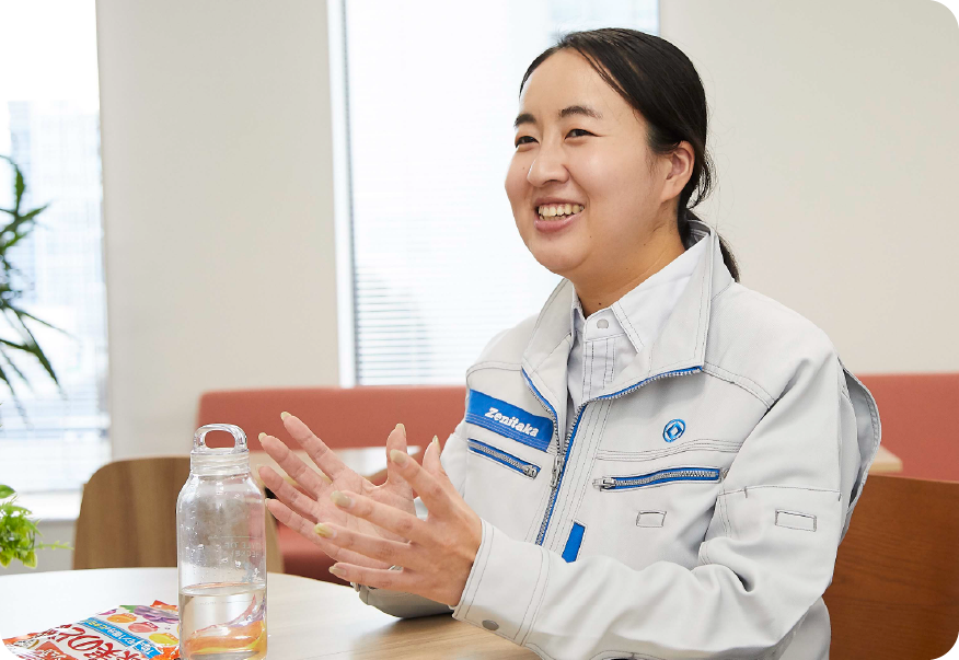 大阪支社建築部設備課濵﨑幸子さん