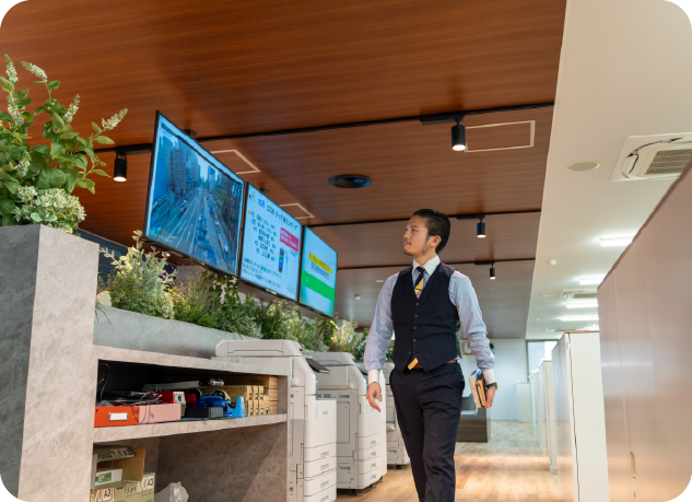 東京本社設計統轄部構造設計部中村光さん（2018年入社）