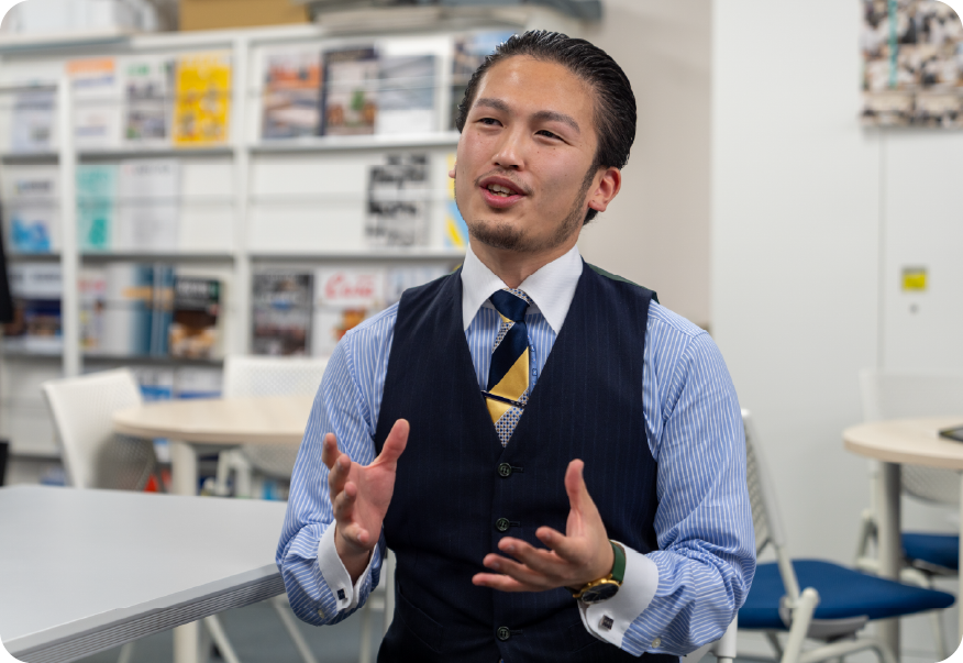 東京本社設計統轄部構造設計部中村光さん（2018年入社）