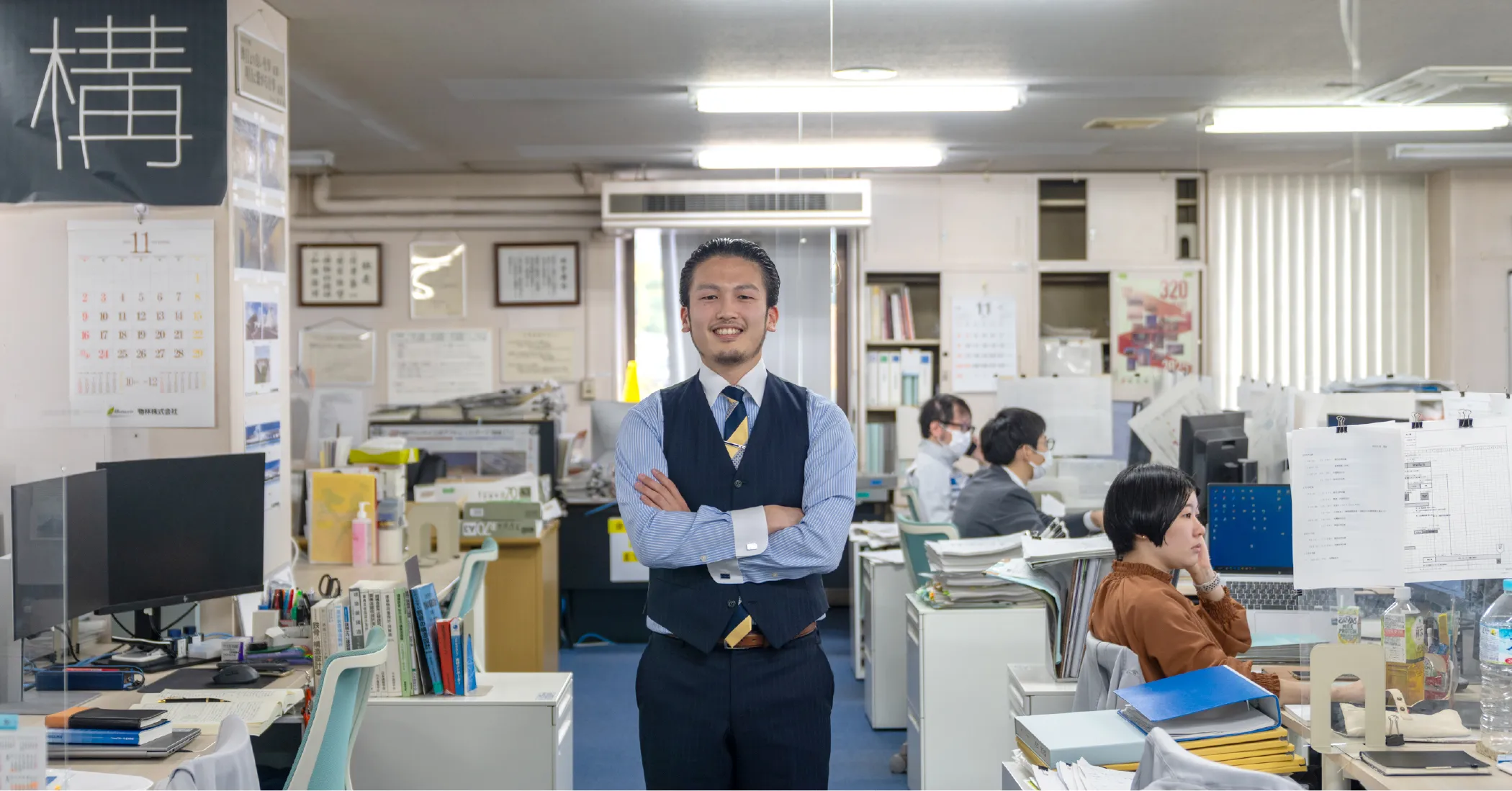 東京本社設計統轄部構造設計部中村光さん（2018年入社）