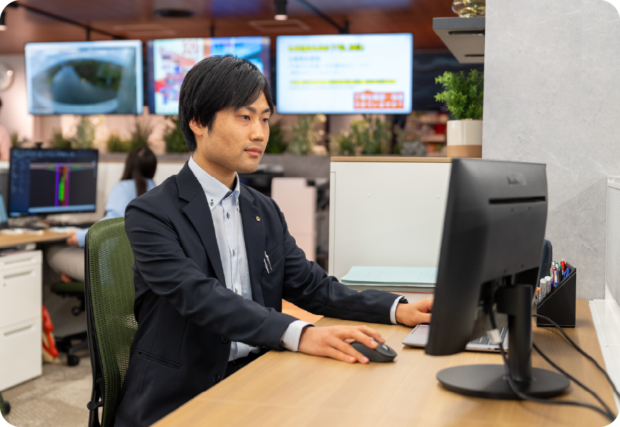 東京本社設計統轄部設備設計部川井直さん（2018年入社）