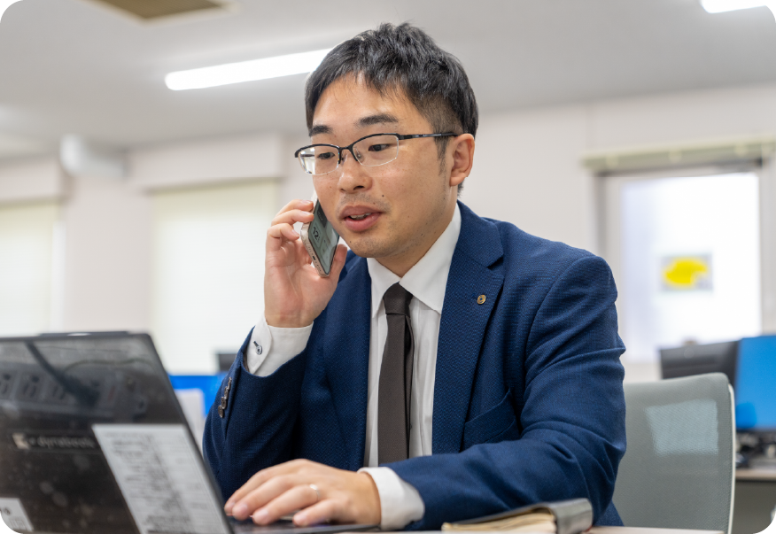 東京支社営業第一部高坂諒亮さん