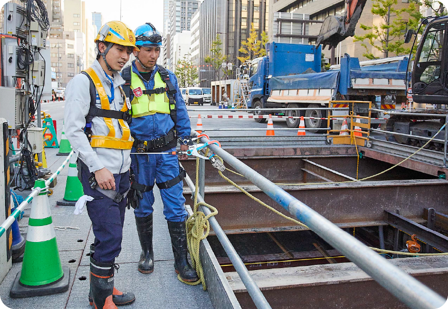 大阪支社土木部土木課中尾友哉さん