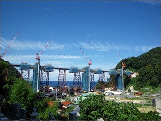 上部工施工時（2009.08）