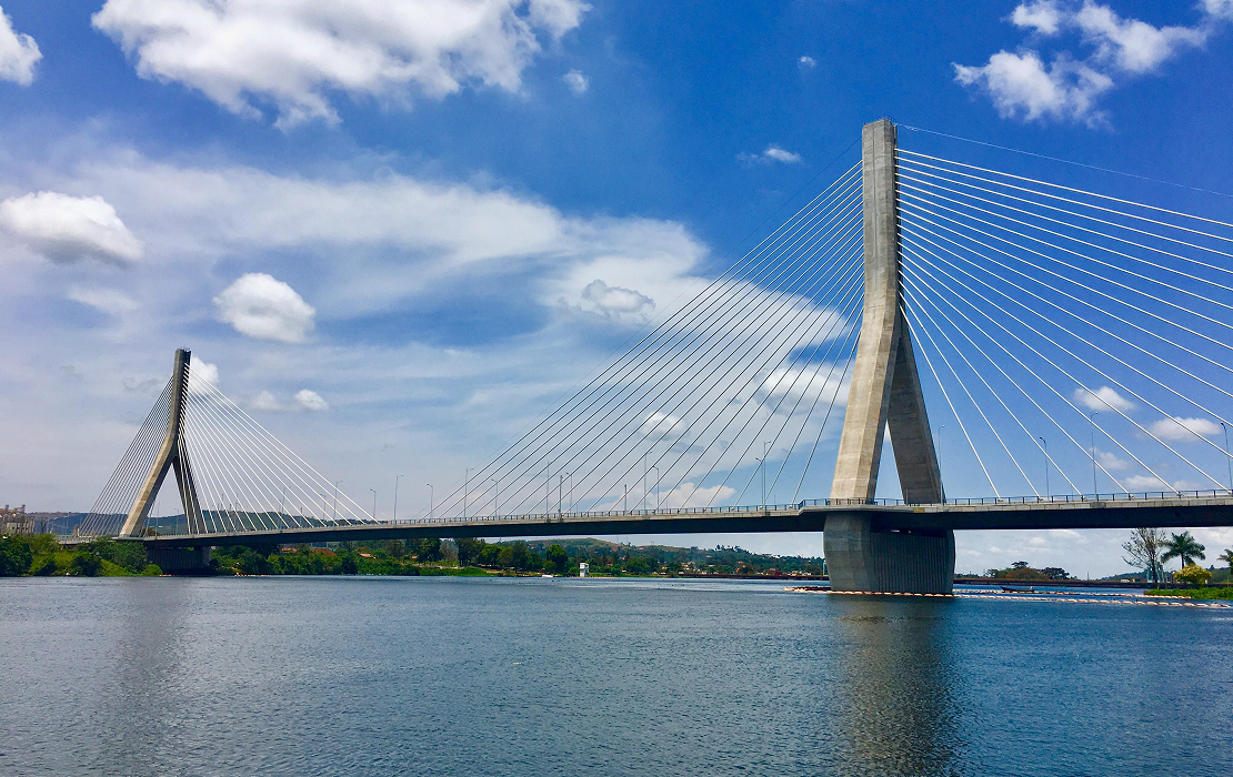 「ナイル川源流橋」開通式を挙行しました