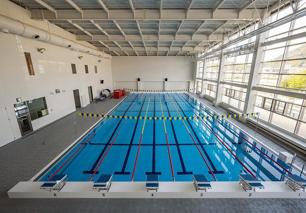 Indoor Pool of Kyushu Sangyo University