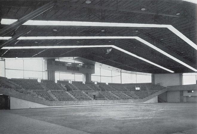 Indoor Ball Coat Building and No.1 Play Field of <br>Tokyo Komazawa Olympic Facilities