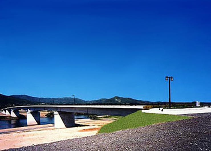 Takadate Bridge, Iwate Prefectural Road Aikawa-Hiraizumi Line