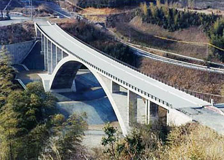 Tomata Dam, Kuta-ohashi (Bridge)