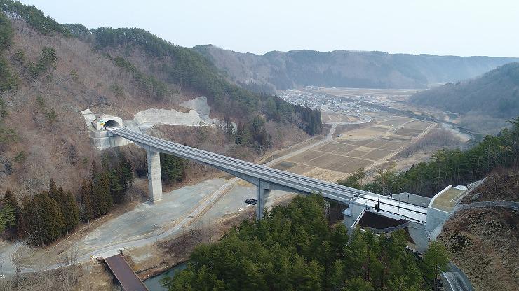 国道４５号　摂待道路工事