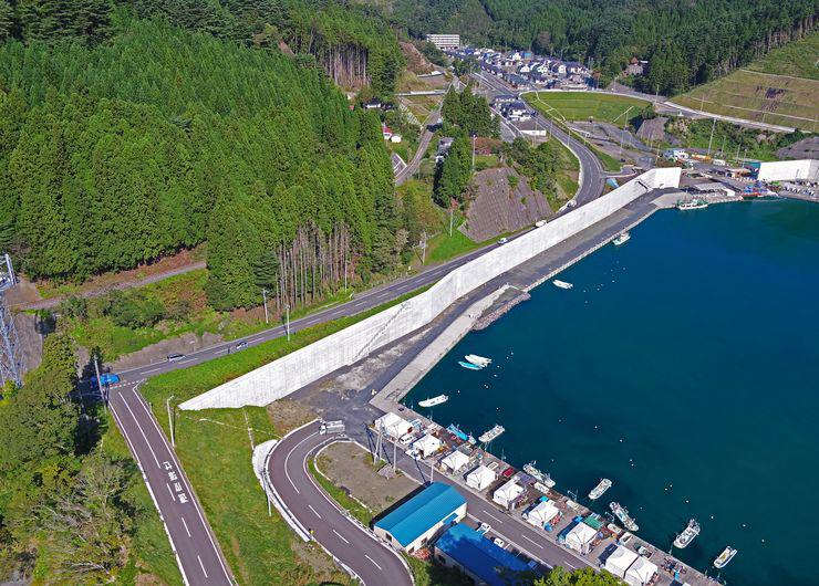 Recovery of coast, Ryoishi port 