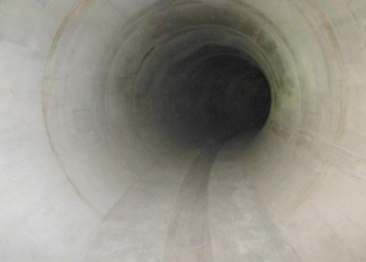 Rainwater ponding tube at Asahimachi (No.1), Hiroshima