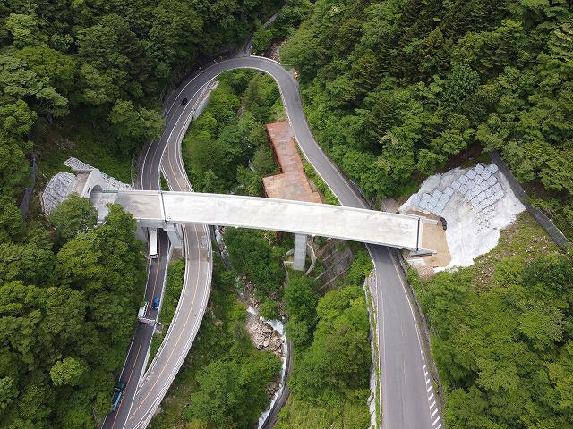 Ojirakawa-ohashi (Bridge), National Road 158