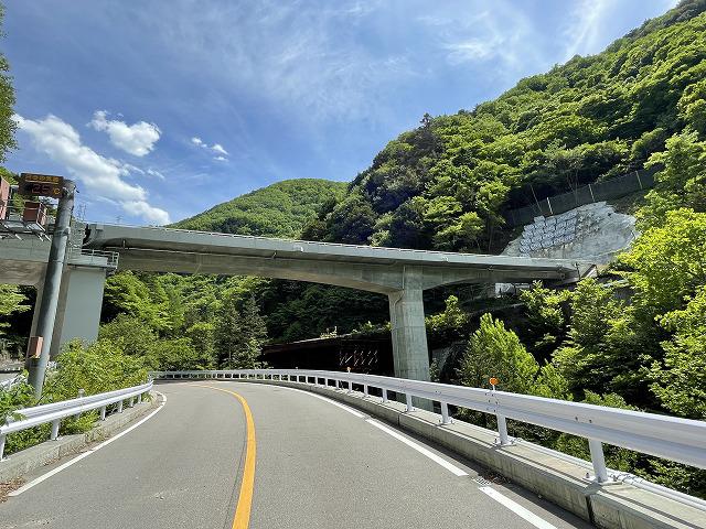 国道158号　大白川大橋