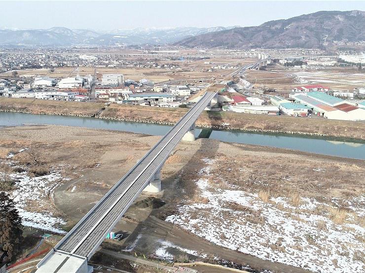 Abukuma River Bridge (Date Bridge), Tohoku-Chuo Expressway