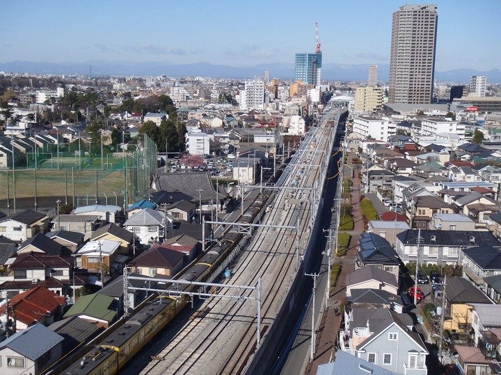 西武鉄道 練馬高野台駅~大泉学園駅間連続立体交差事業(第1工区)