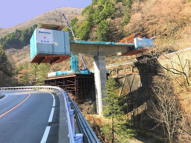 Ojirakawa-ohashi (Bridge), National Road 158