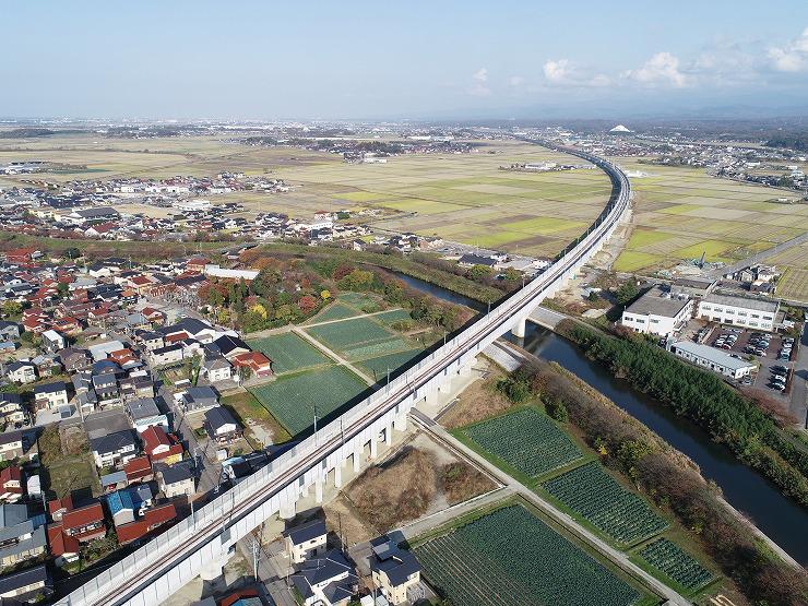 Iburihashikawa Bridge and Others, Hokuriku Shinkansen