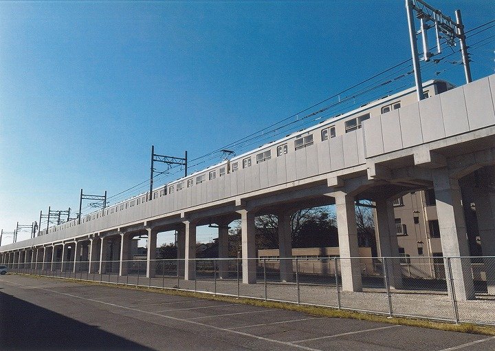 東武鉄道 野田線清水公園~梅郷間高架化工事(第5工区)