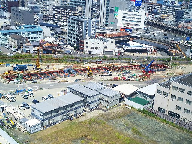 Construction of Underground Railway in North Second Construction Area, Tokaido Branch Line