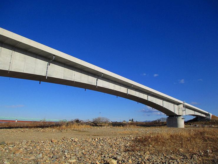 Abukuma River Bridge (Date Bridge), Tohoku-Chuo Expressway