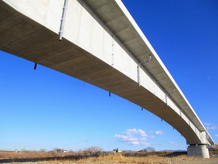 Abukuma River Bridge (Date Bridge), Tohoku-Chuo Expressway